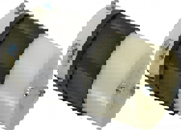 Locking Inlet: Connector, Industrial, L21-30R, 120 & 208V, Black & White